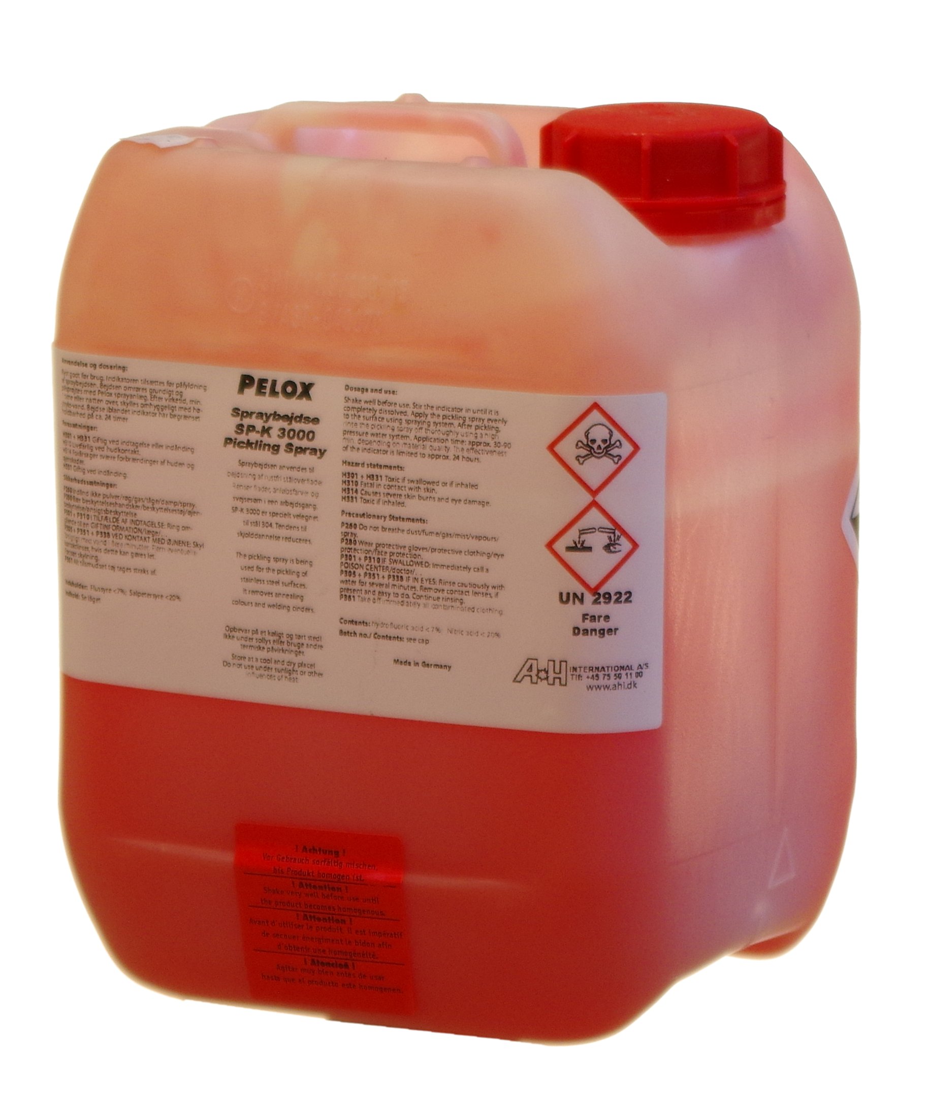 PELOX SP-K 3000 bejdse 5 kg. RØD